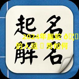 2024年属蛇 🦟 的人运 ☘ 势如何